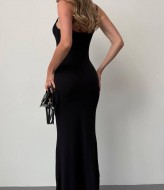 Эластичное платье макси HOU-325A350