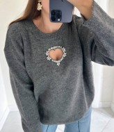 Джемпер вязаный   AMU-4783A635