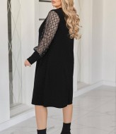 Платье  с люрексом  AO-2161A550