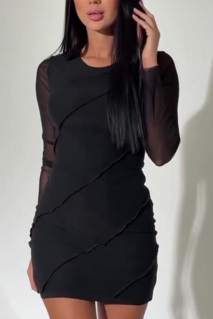 Приталённое платье ANB-478A460