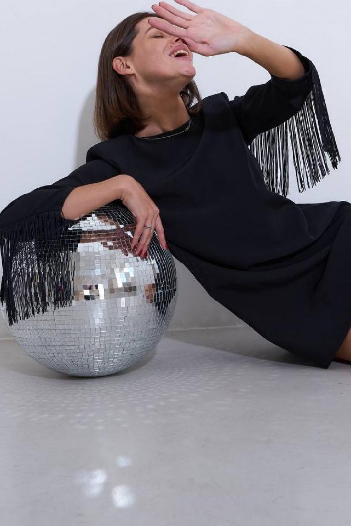 Сукня з бахромою  MV-739A440