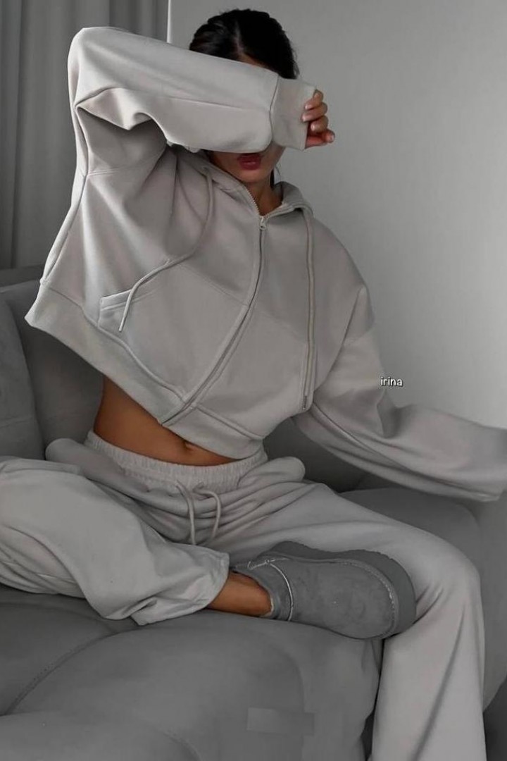 Спортивный костюм женский трехнитка  IPO-646A450