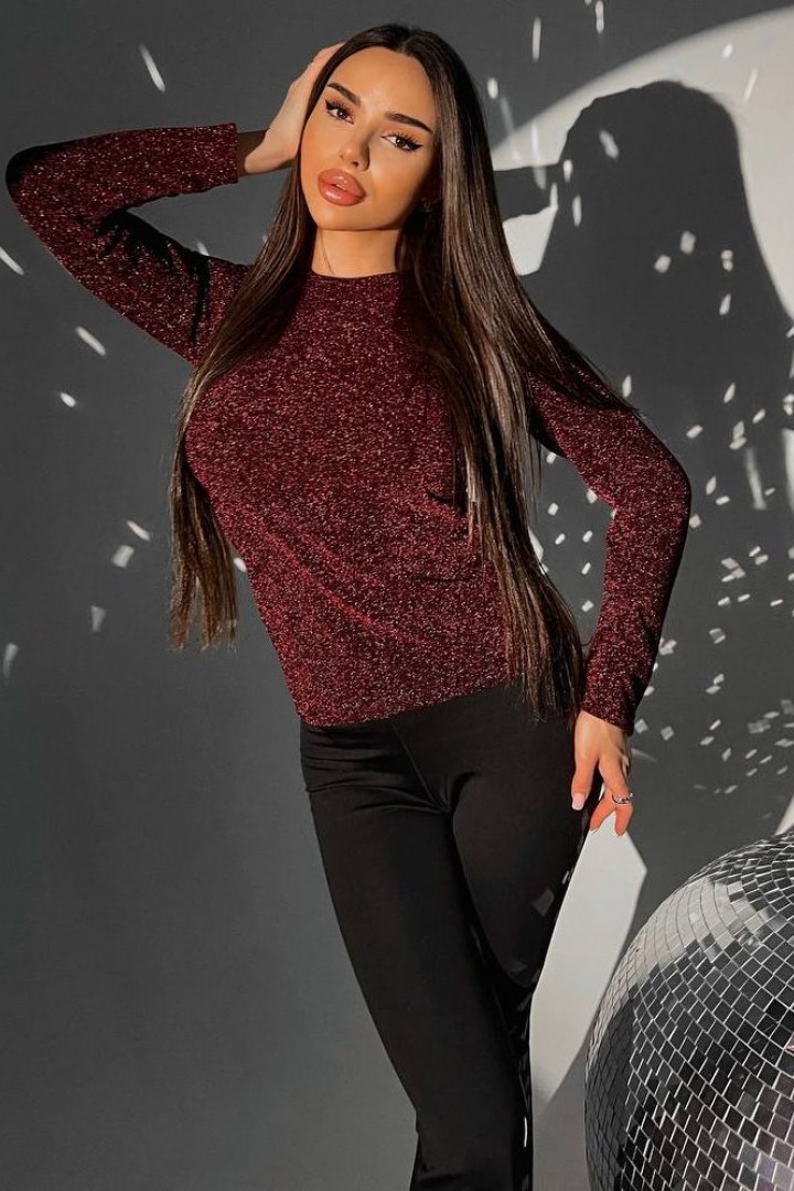 Гольф люрекс YS-2206A340B400