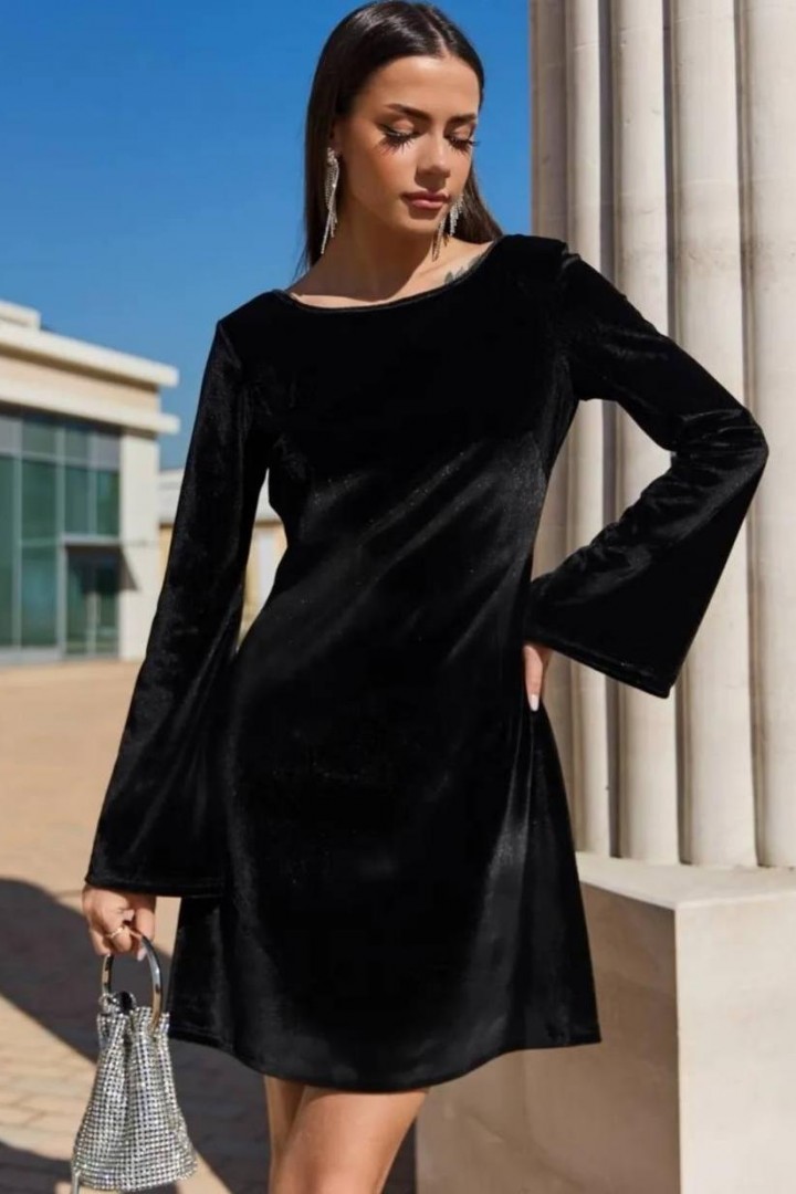 Чёрное маленькое платье  AMU-951A399