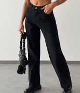 Чорні  джинси AMU-7453A999