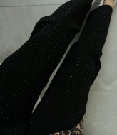 Чорні  джинси AMU-7453A999