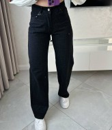 Чорні  джинси AMU-7453A999