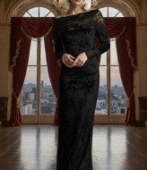 Платье в пол AM-2718A450