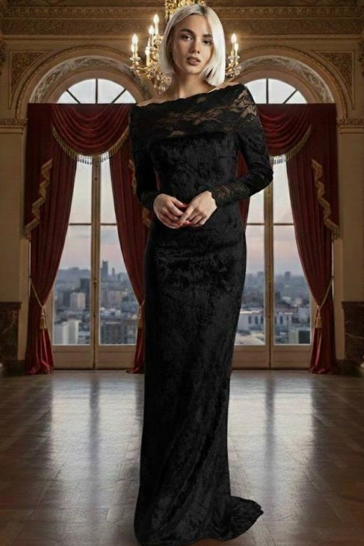 Платье в пол AM-2718A450