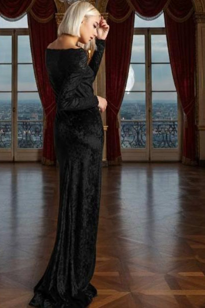 Платье в пол AM-2718A450