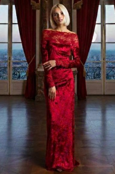 Платье в пол AM-2718A450