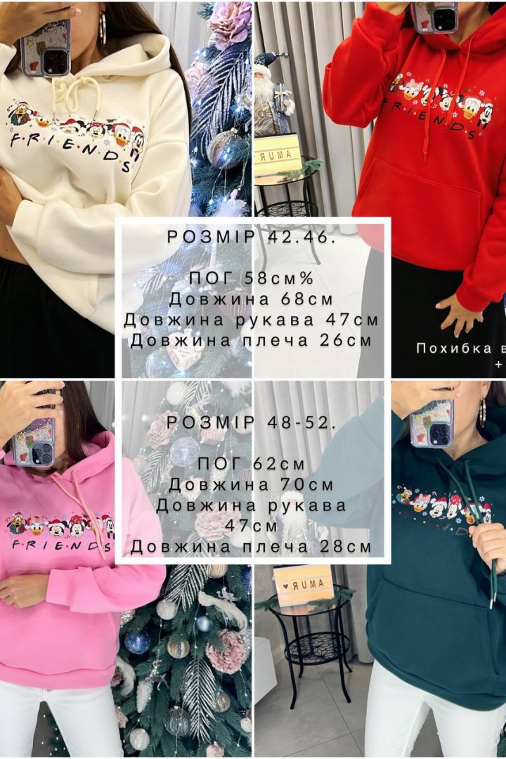 Худі з мультяшками  AMU-1353.353A350 