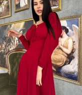 Платье с декольтє SOL-2852A550