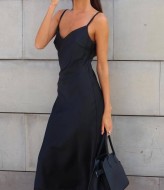 Платье комбинация с кружевом HOU-408A399