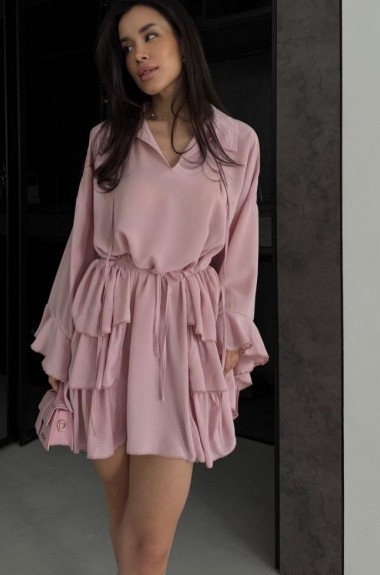 Короткое платье с пышной юбкой  COB-841A599