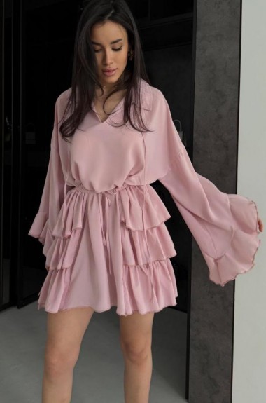 Короткое платье с пышной юбкой  COB-841A599