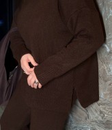 Костюм с широкими брюками AMU-7029A1250