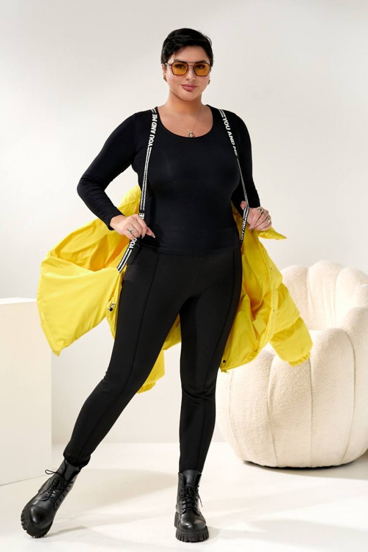 Теплая удлинённая куртка BAV-2552A1890