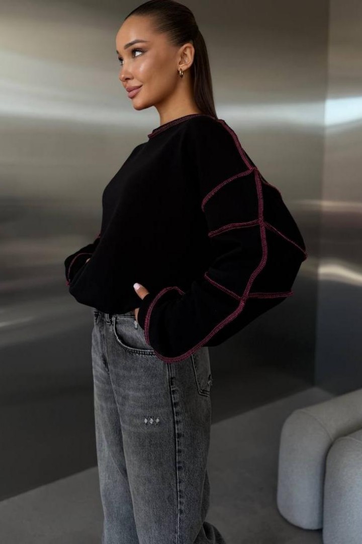 Світшот зі швами  SPL-7085A480 