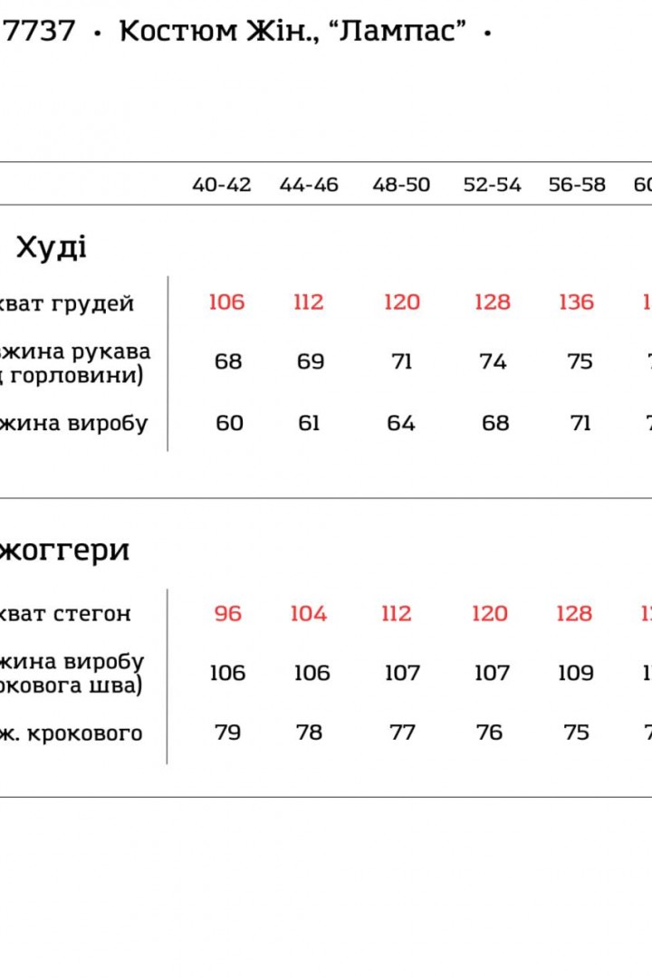 Спортивный костюм  VTI-7737A1160