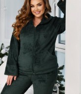 Пижама  махровая на змейке F5F-102A750