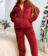 Пижама  махровая на змейке F5F-102A750