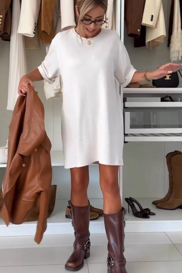 Просторное платье   JK-013A450