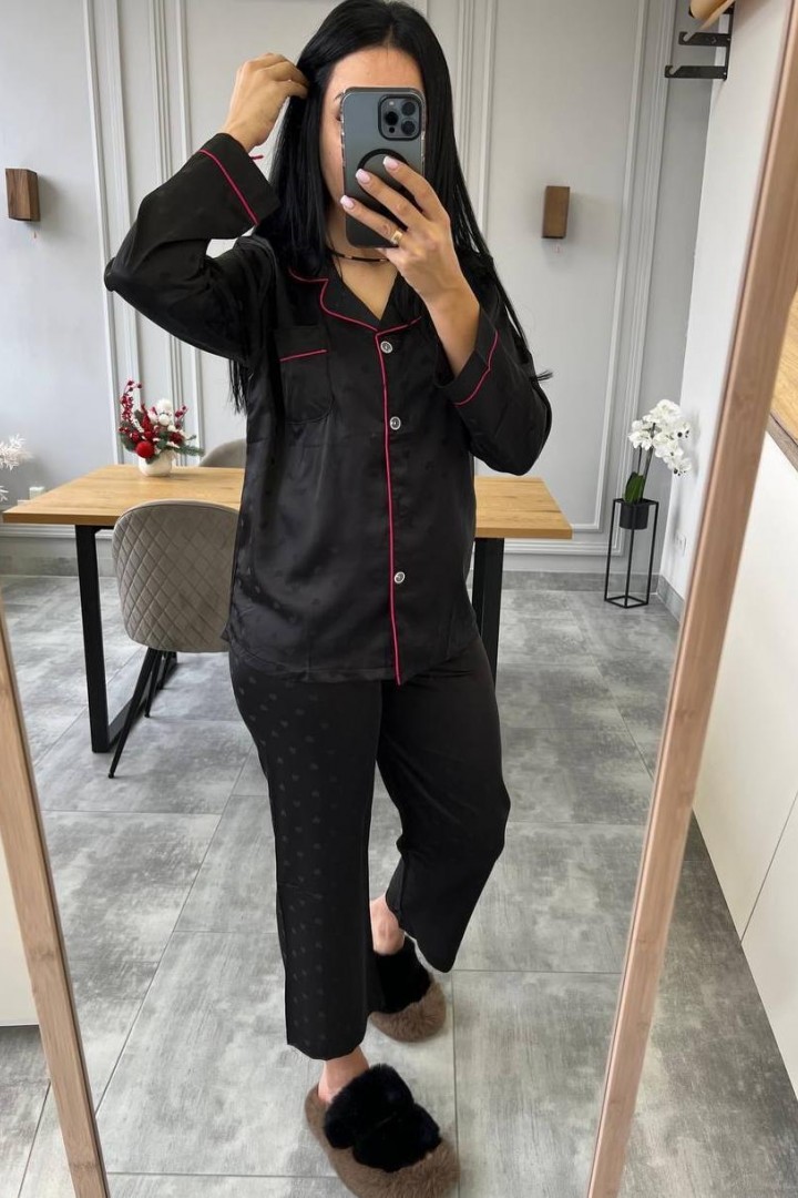 Сатиновая пижама   JK-745A550