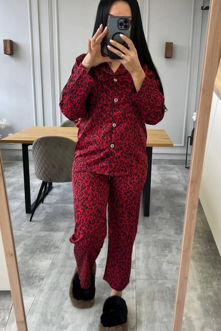 Сатиновая пижама   JK-745A550