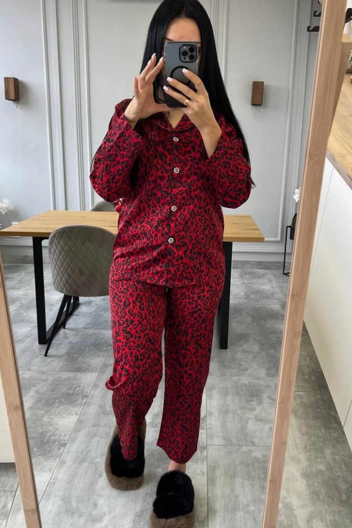 Сатиновая пижама   JK-745A550