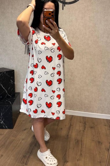 Домашнее платье JK-0057A250 Домашнее платье JK-0057A250