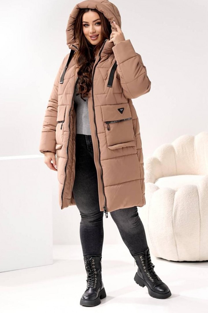 Стёганное пальто  JW-2046A1500