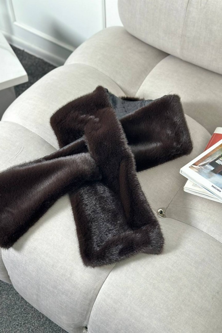 Меховой шарф  SOL-3039A500