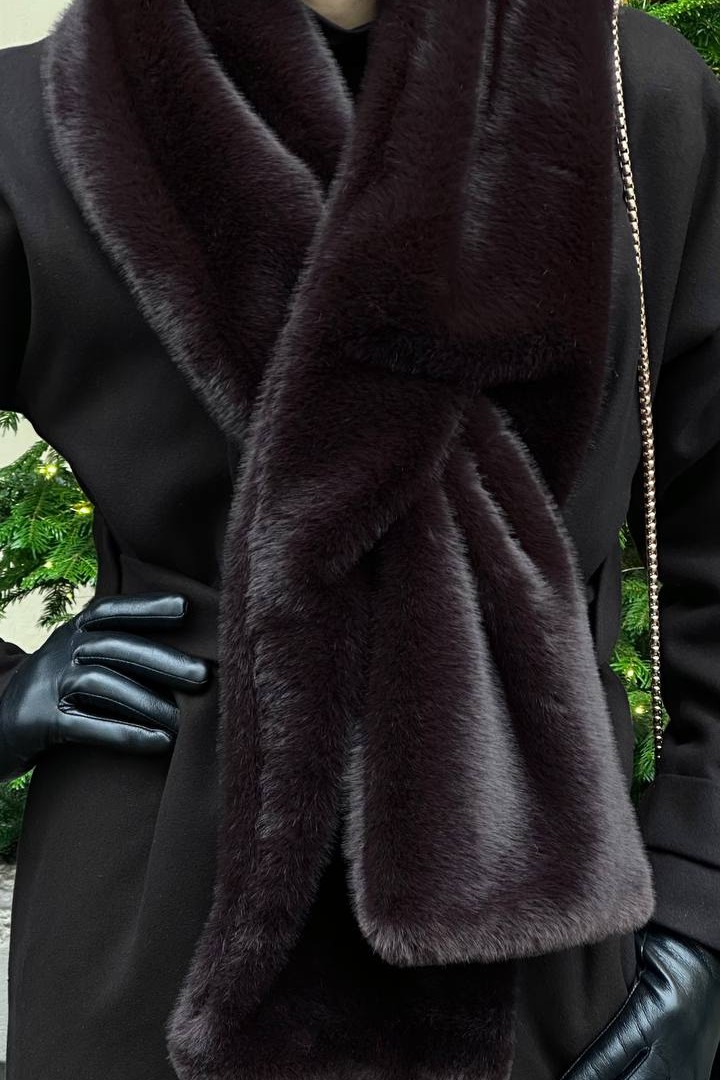 Меховой шарф  SOL-3039A500