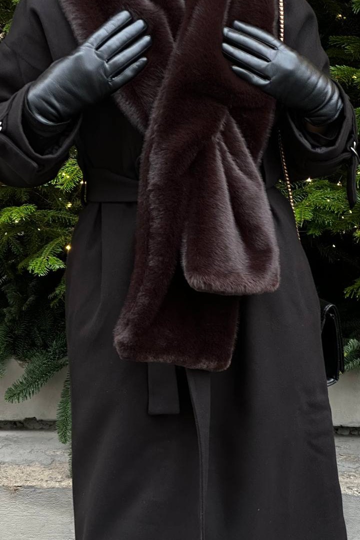 Меховой шарф  SOL-3039A500