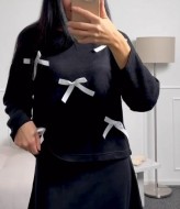 Теплый костюм с бантиками SOL-3038A600