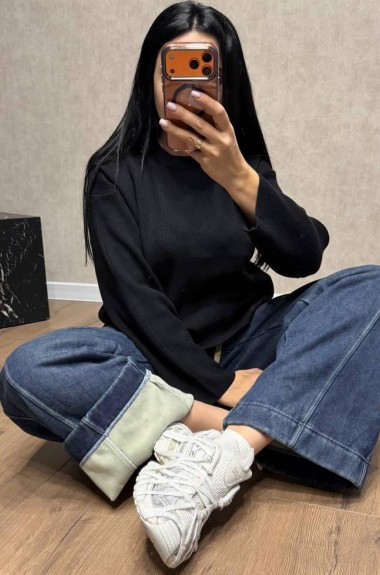 Джинсы на флисе JK-091225A699 Джинсы на флисе JK-091225A699