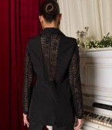 Пиджак с гипюром COB-900A649