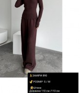 Женский костюм с широкими штанами  COB-890A799