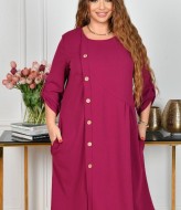 Платье с пуговицами   ST-331A600