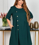 Платье с пуговицами   ST-331A600