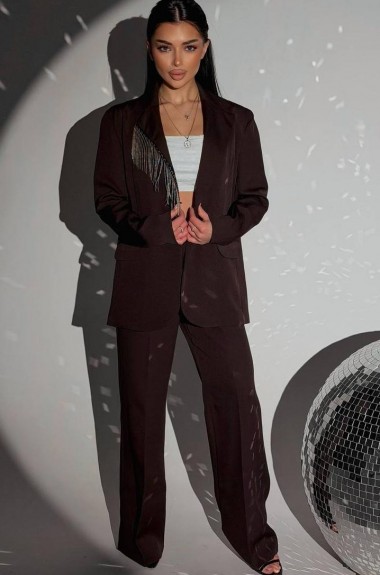 Брючный праздничный костюм  RK-907A800