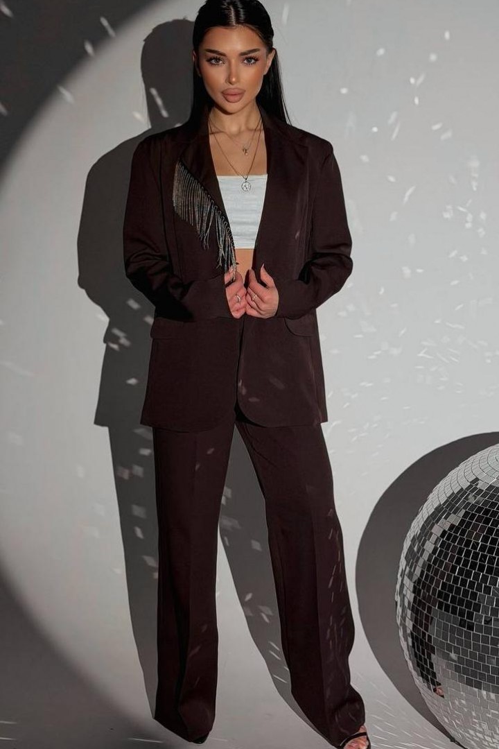 Брючный праздничный костюм  RK-907A800