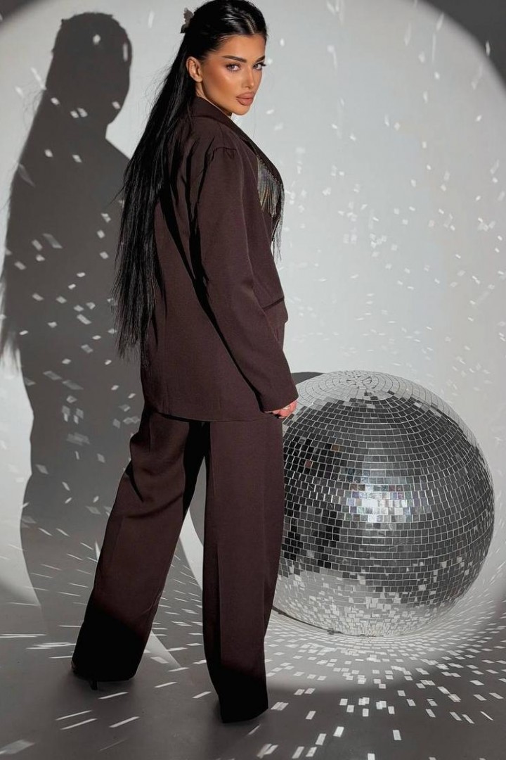 Брючный праздничный костюм  RK-907A800