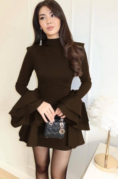 Платье с оборками SF-5692A650