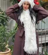 Комплект повязка и шарф лама  SOL-3040.1A700