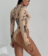 Боди  с эфектом тату  ANB-426A300