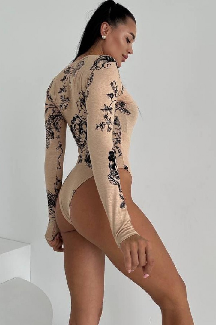 Боди  с эфектом тату  ANB-426A300