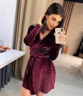 Оксамитова сукня  IPO-215A349 