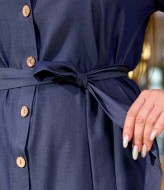 Платье с поясом AO-2405A500